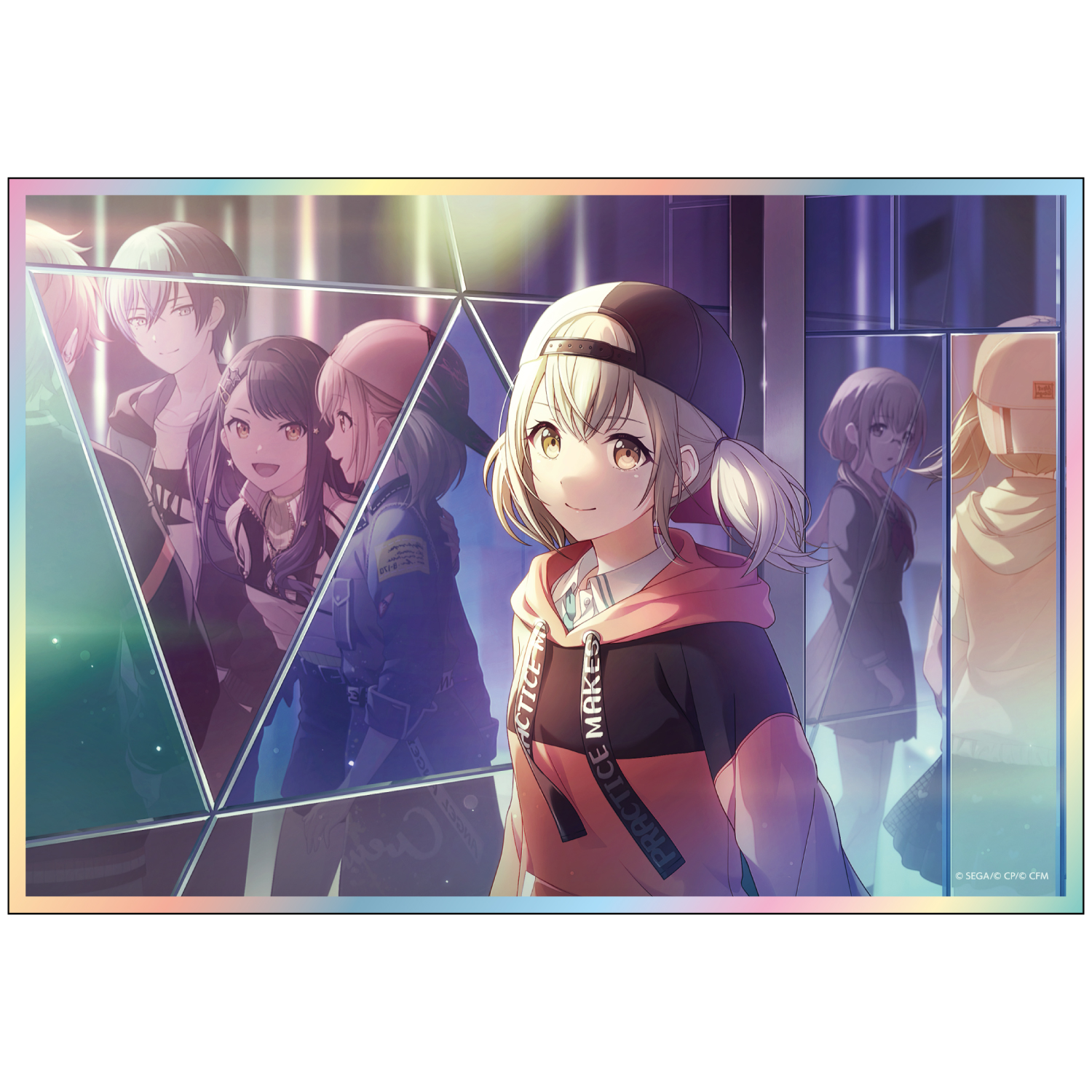 アクリル色紙  小豆沢 こはね A