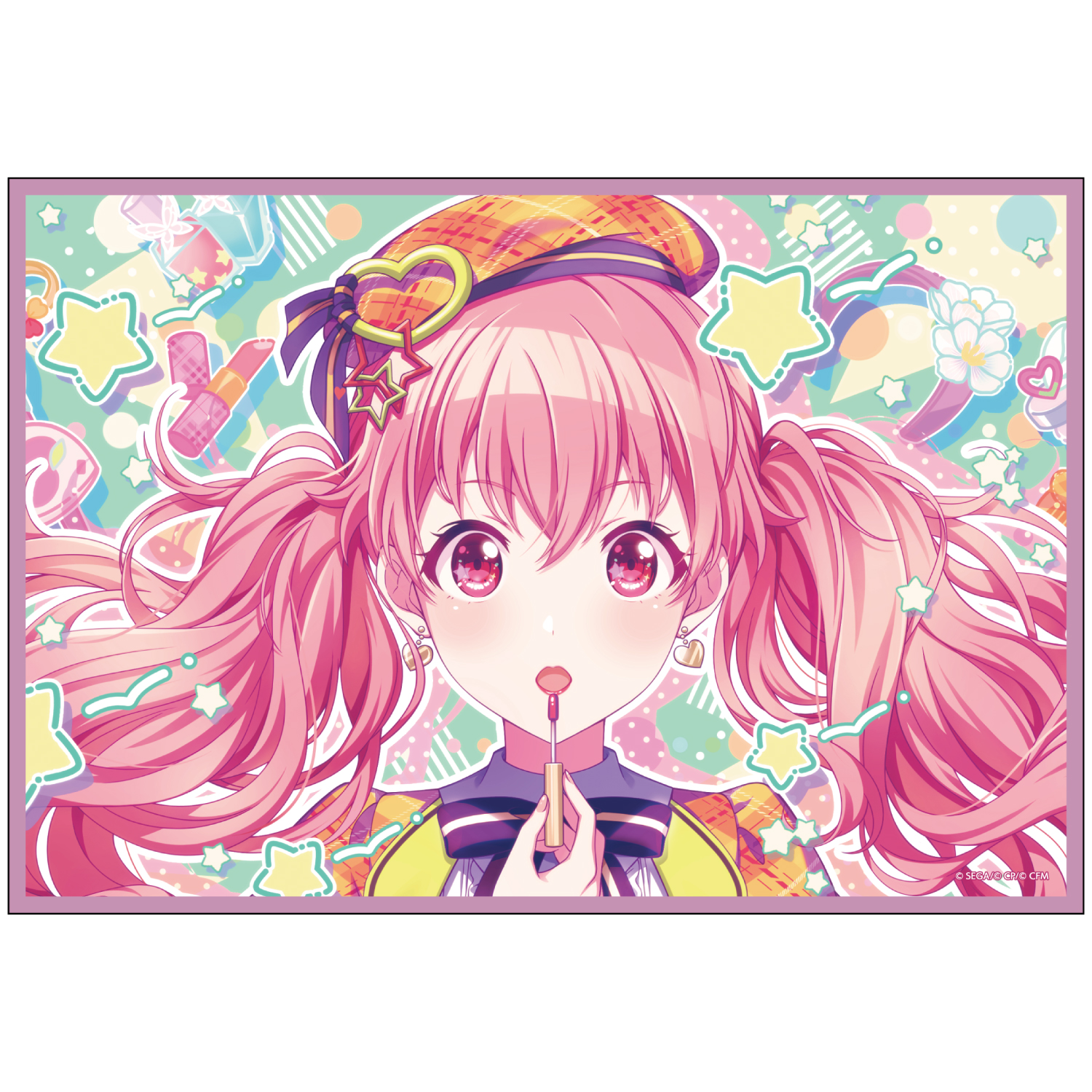 アクリル色紙  桃井 愛莉 B