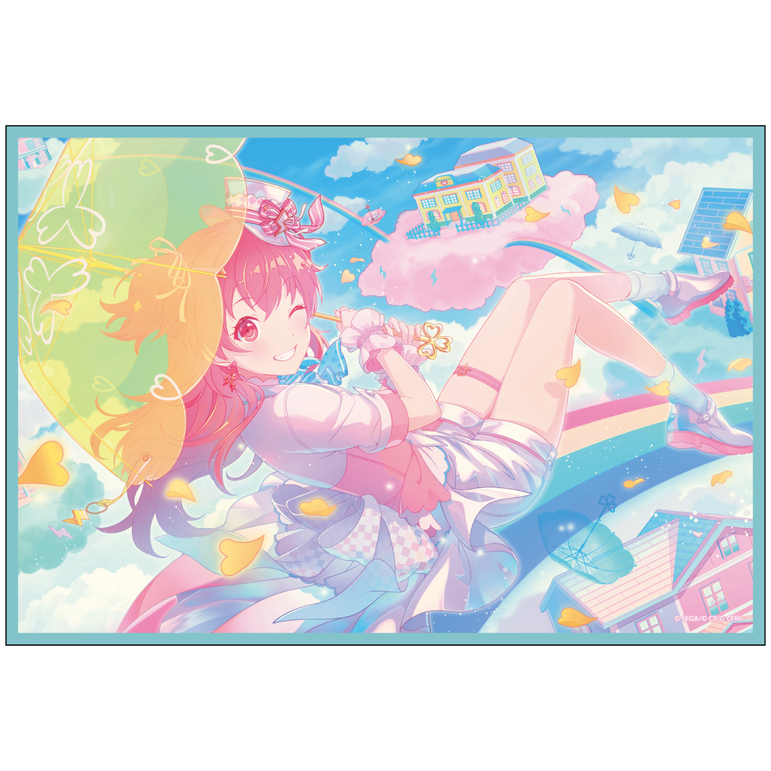 アクリル色紙  桃井 愛莉 D