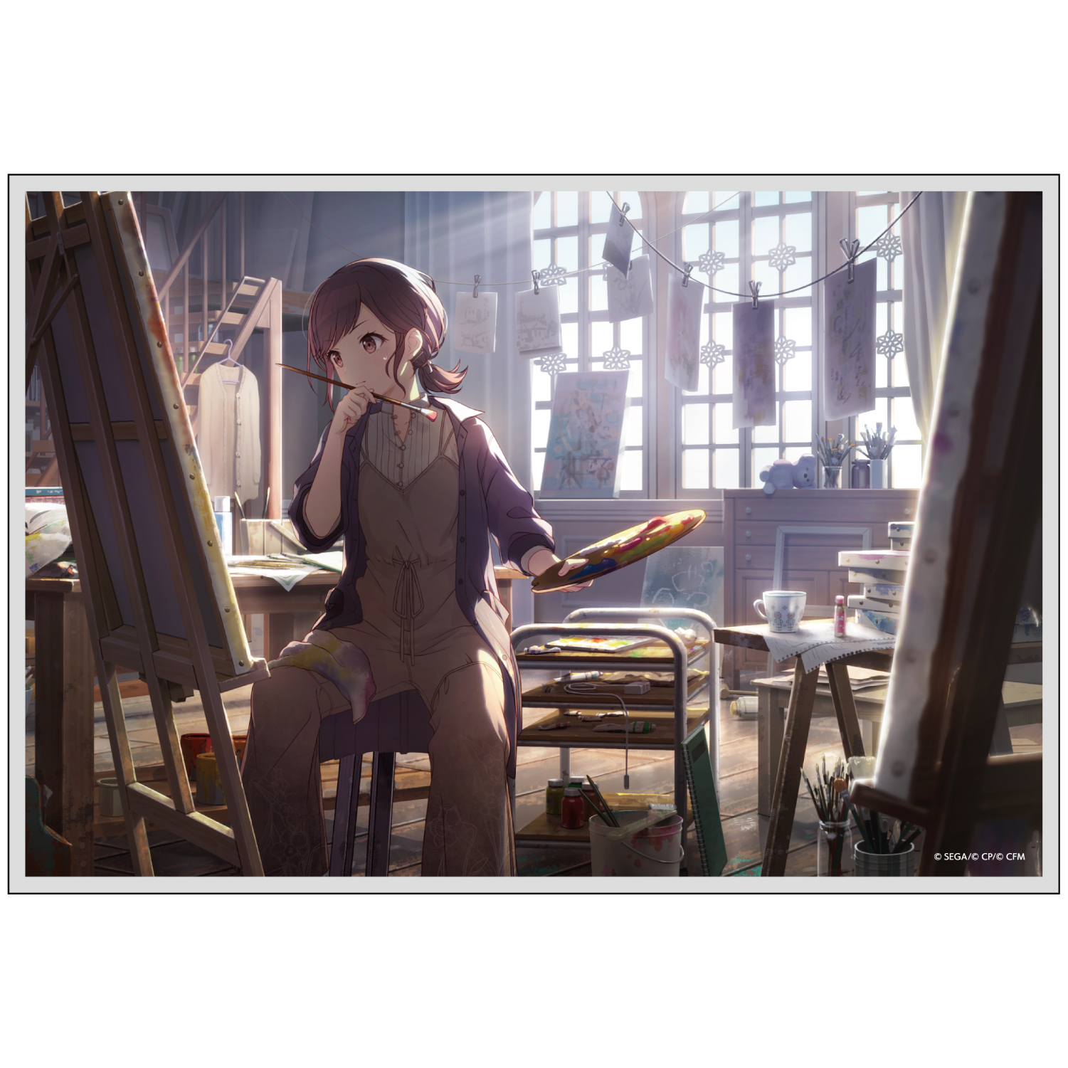 アクリル色紙  東雲 絵名 B