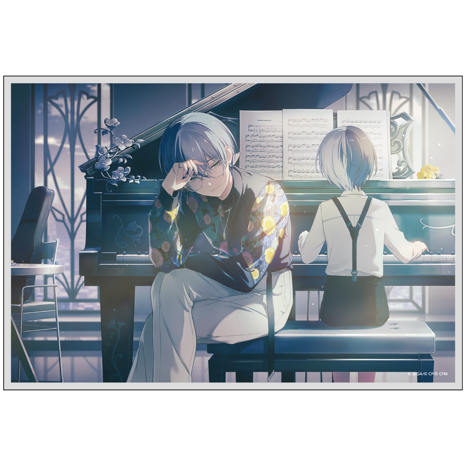 アクリル色紙  青柳 冬弥 C