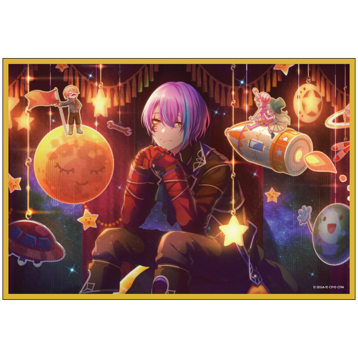 アクリル色紙  神代 類 B