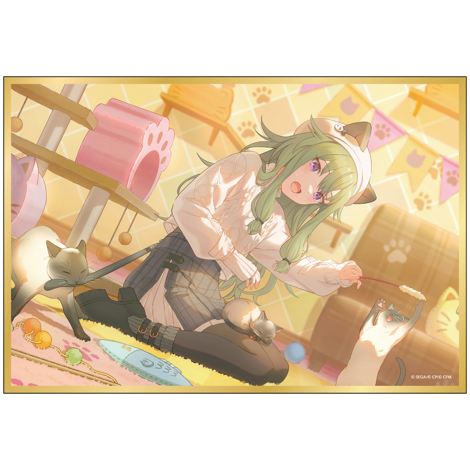 アクリル色紙  草薙 寧々 D