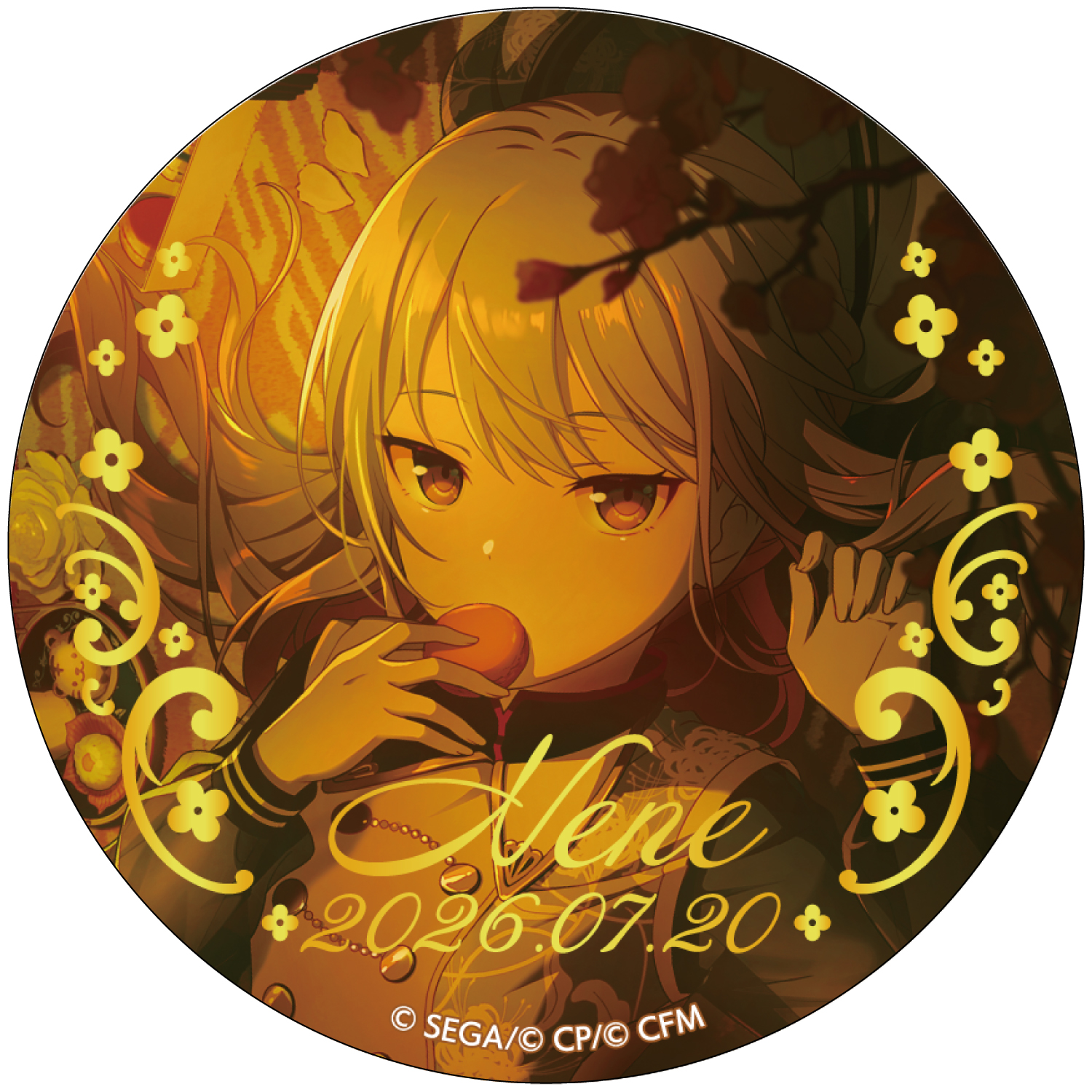 箔押し缶バッジ 草薙 寧々 C