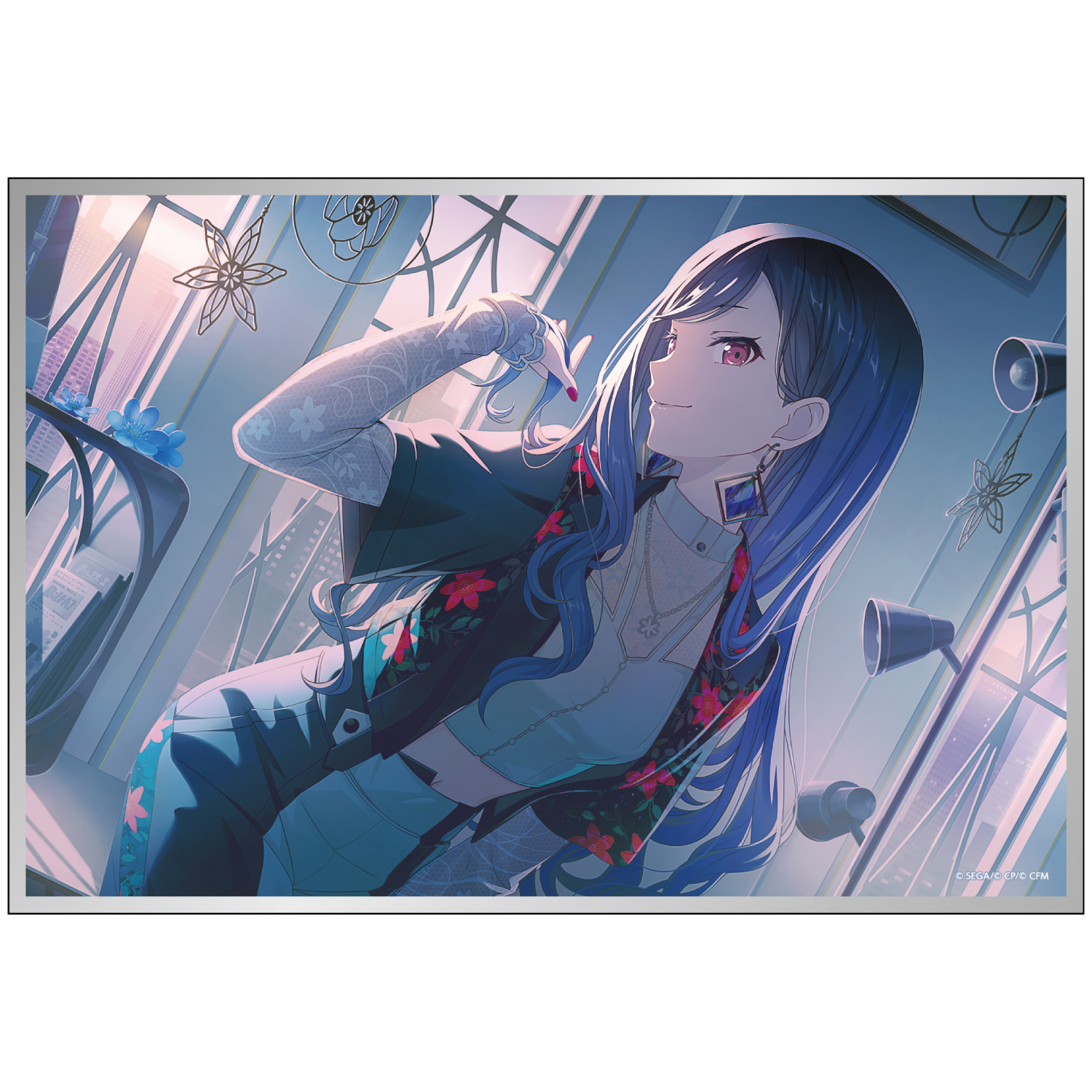 アクリル色紙  白石 杏 C