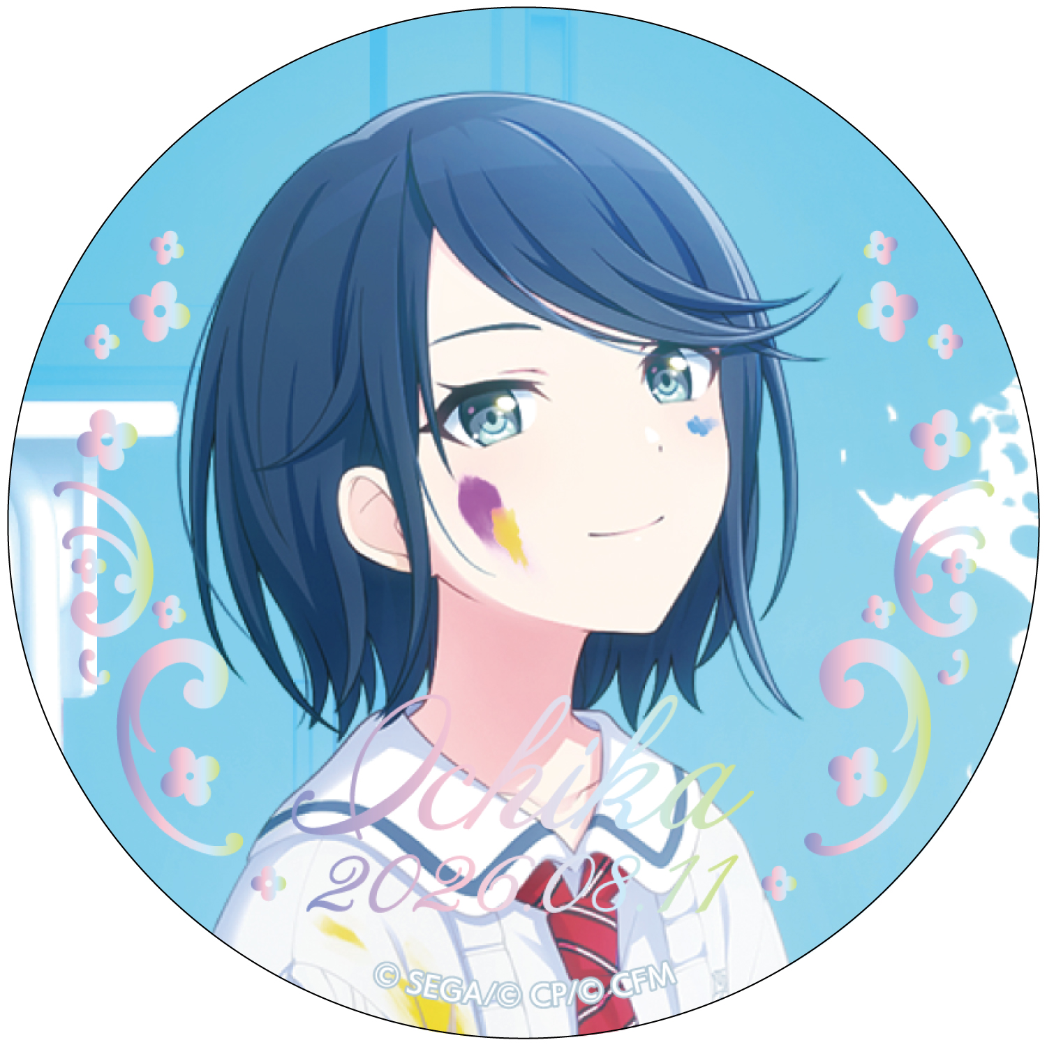 箔押し缶バッジ 星乃 一歌 B