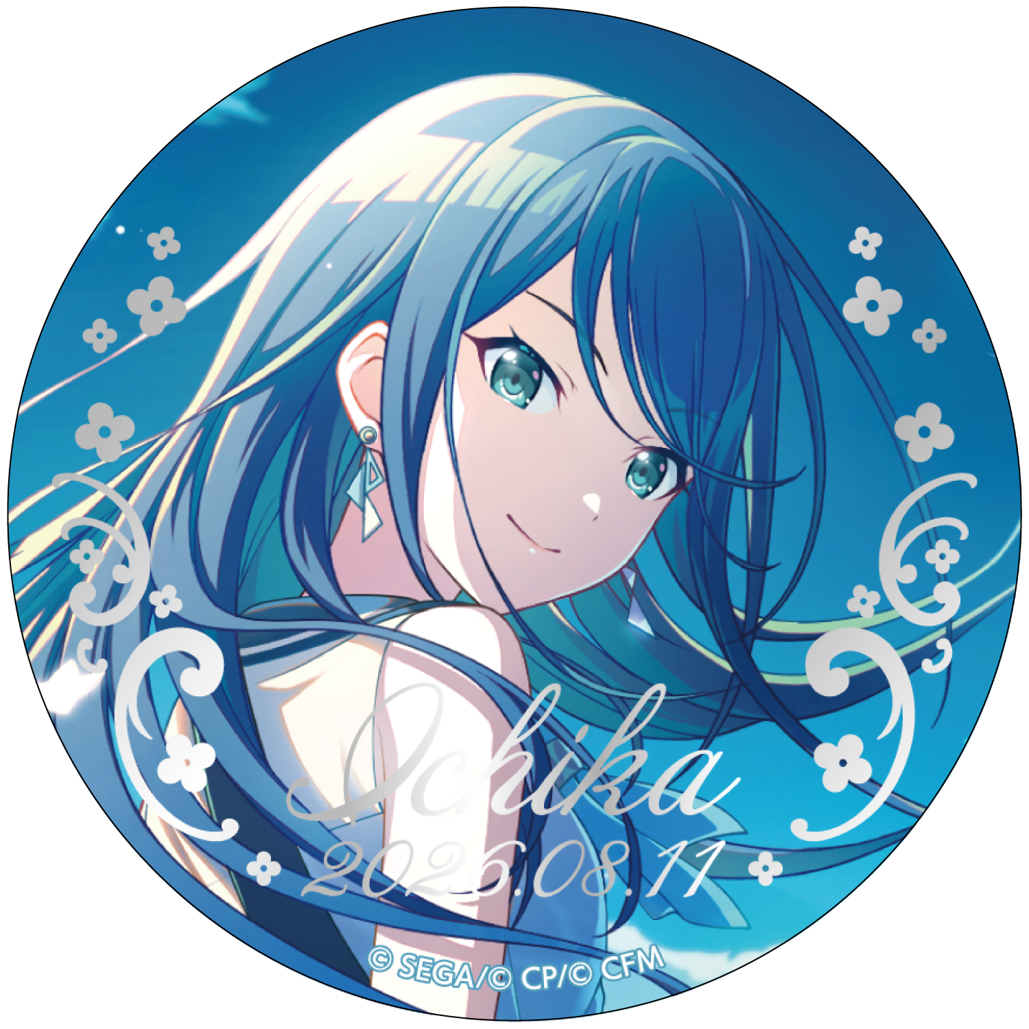 箔押し缶バッジ 星乃 一歌 D