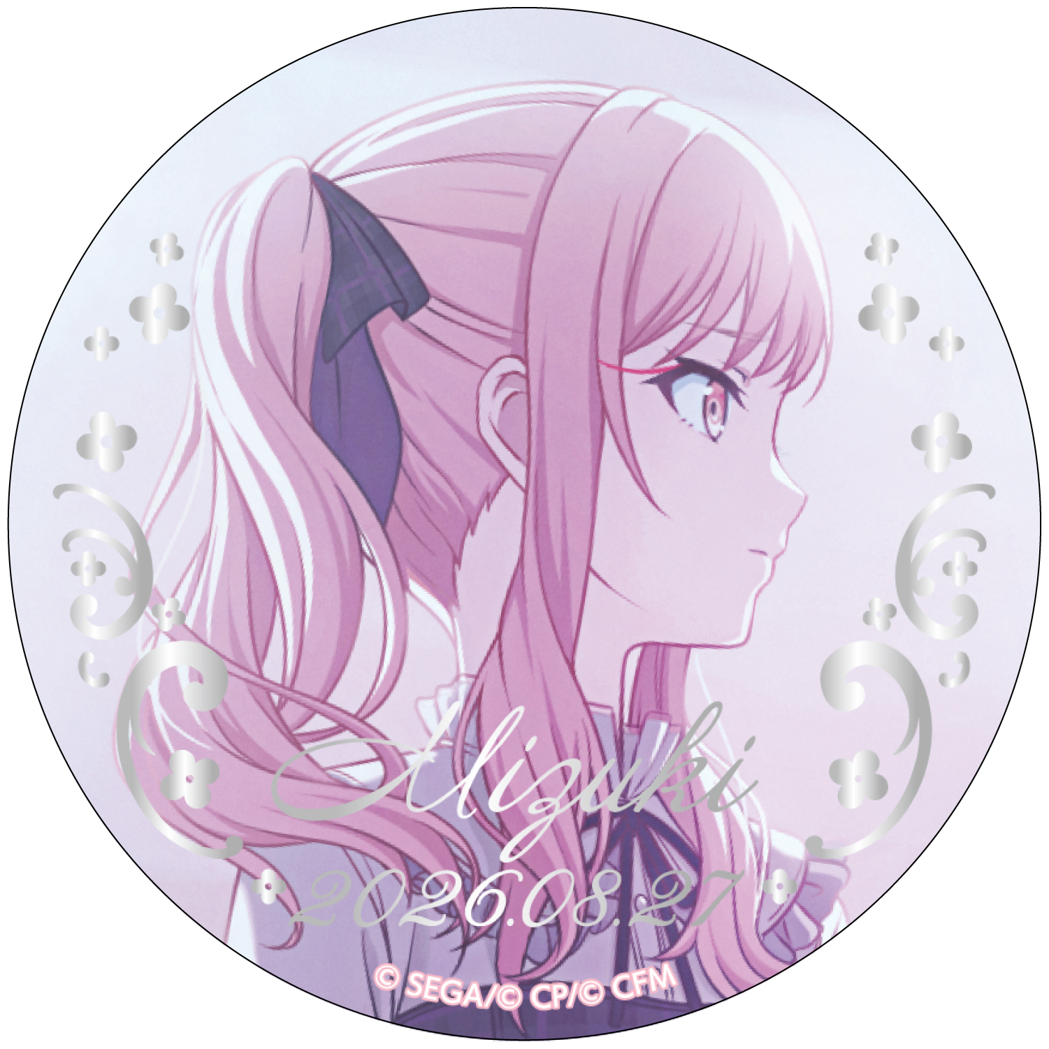 箔押し缶バッジ 暁山 瑞希 A