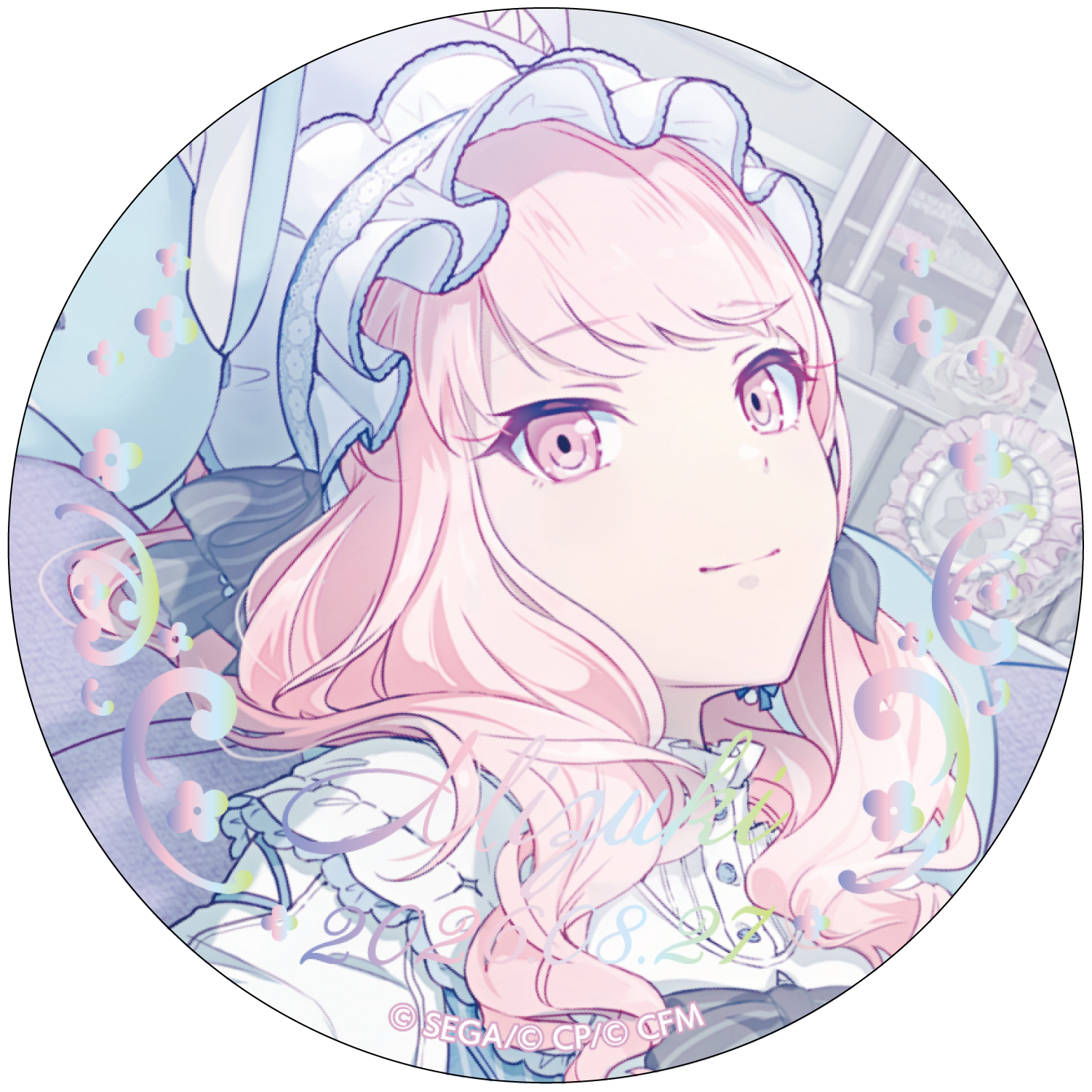 箔押し缶バッジ 暁山 瑞希 B