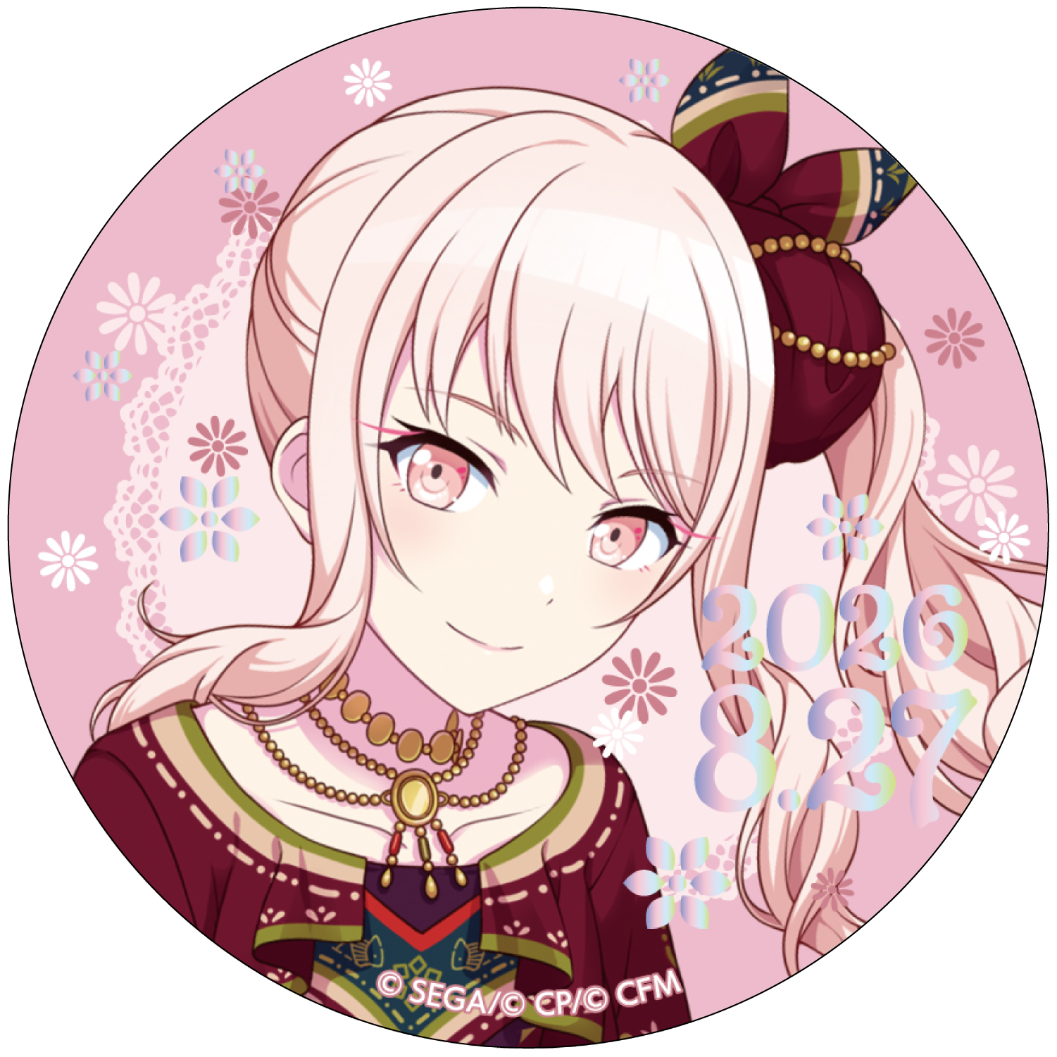箔押し缶バッジ 暁山 瑞希 G