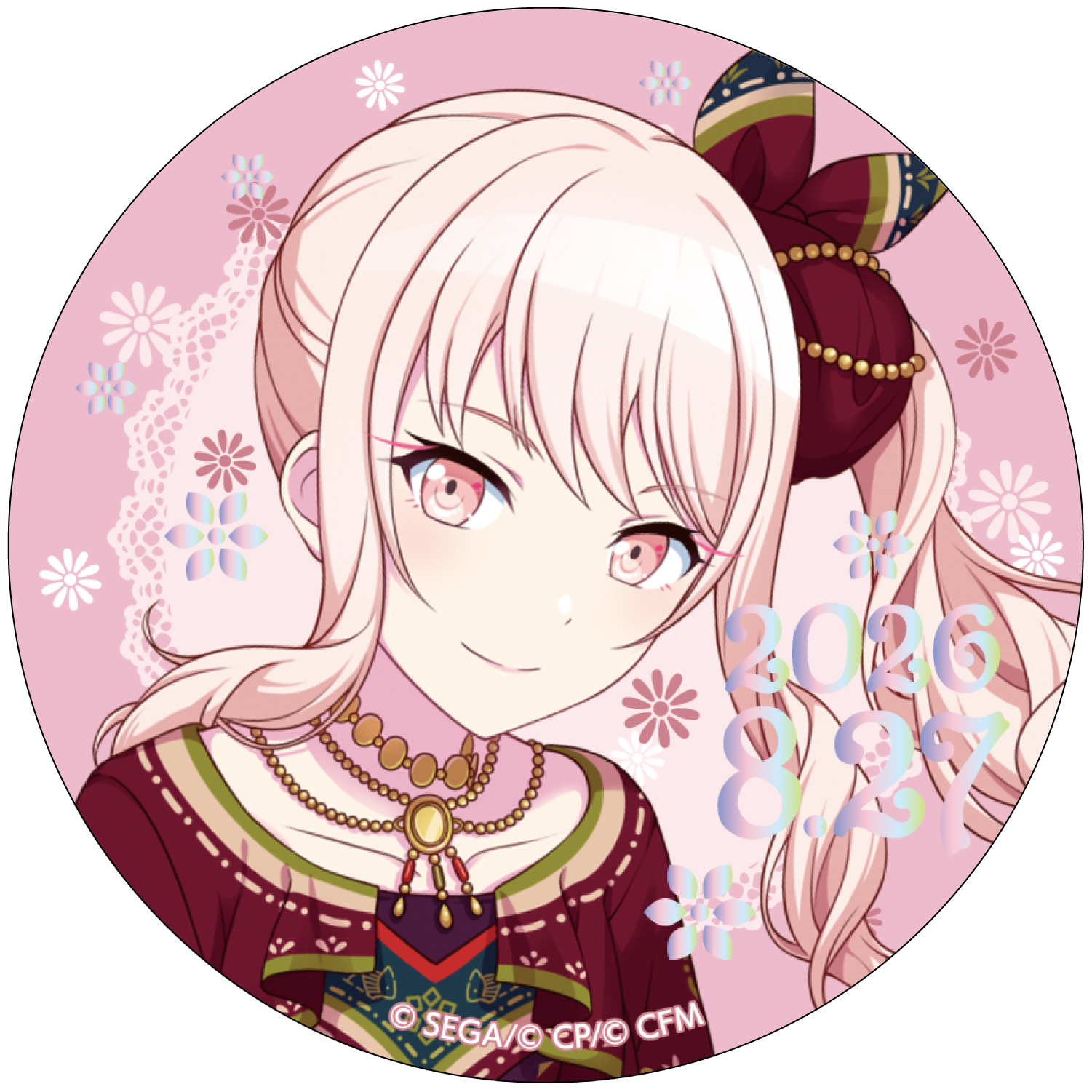 箔押し缶バッジ 暁山 瑞希 G