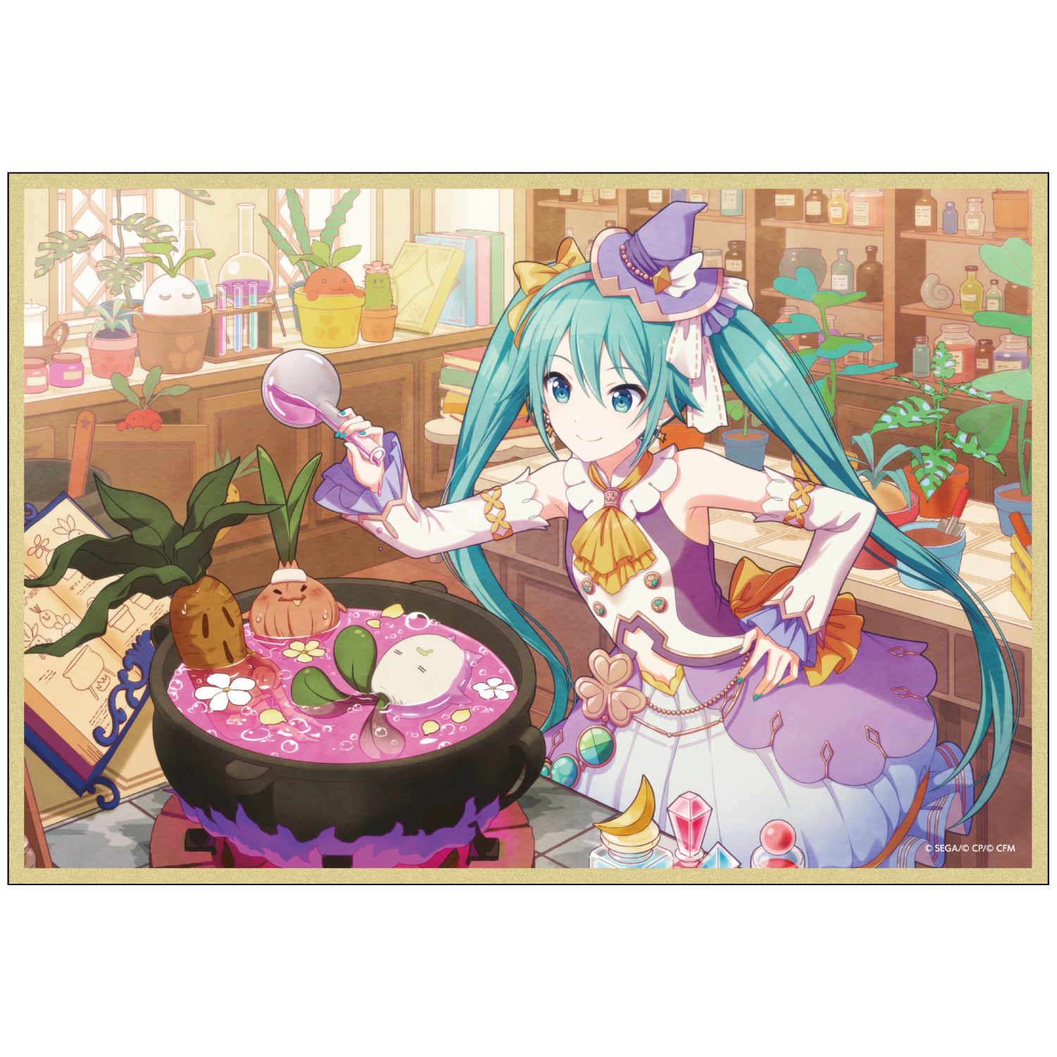 アクリル色紙  初音ミク C