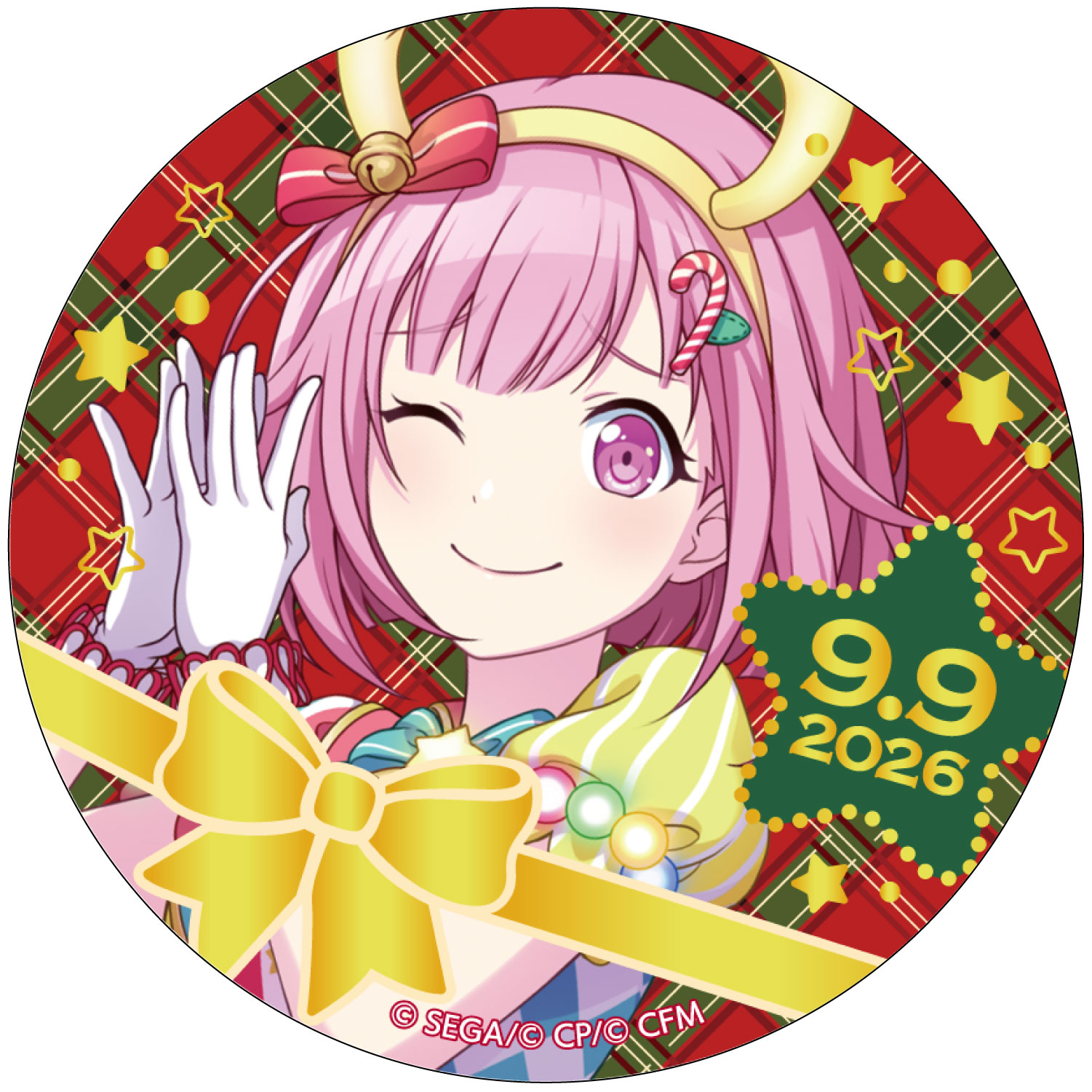 箔押し缶バッジ 鳳 えむ E