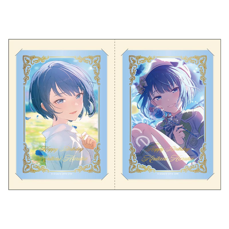 箔押しカードセット 桐谷 遥 Ａ