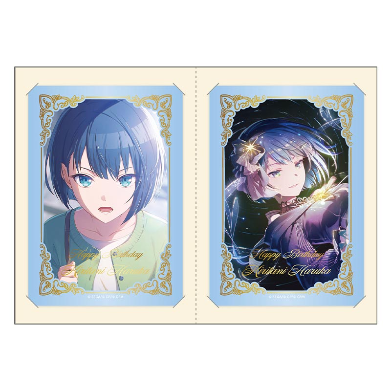 箔押しカードセット 桐谷 遥 D