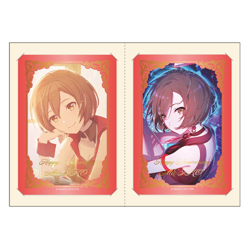 箔押しカードセット MEIKO Ａ