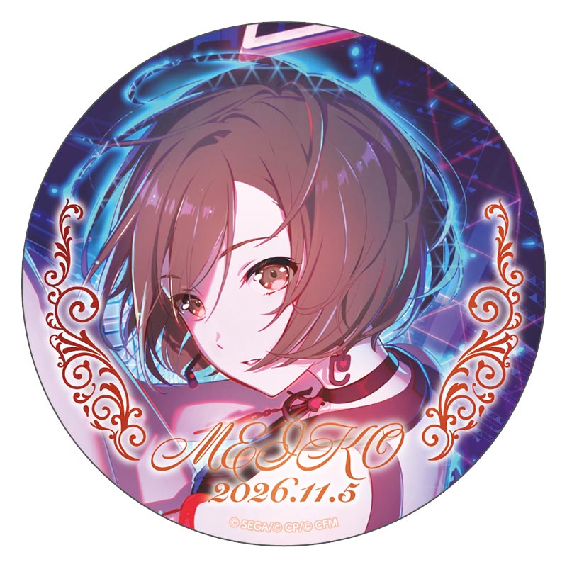 箔押し缶バッジ MEIKO Ａ