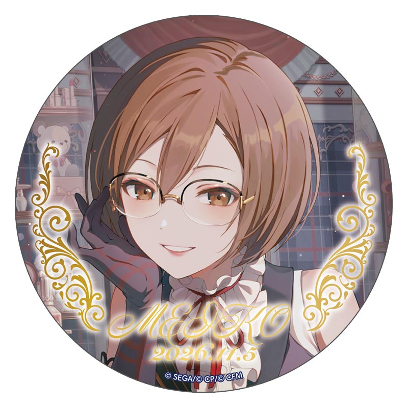 箔押し缶バッジ MEIKO B