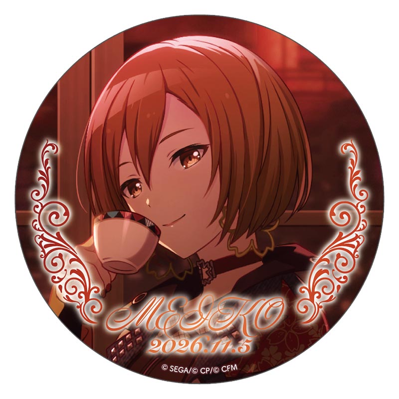 箔押し缶バッジ MEIKO G