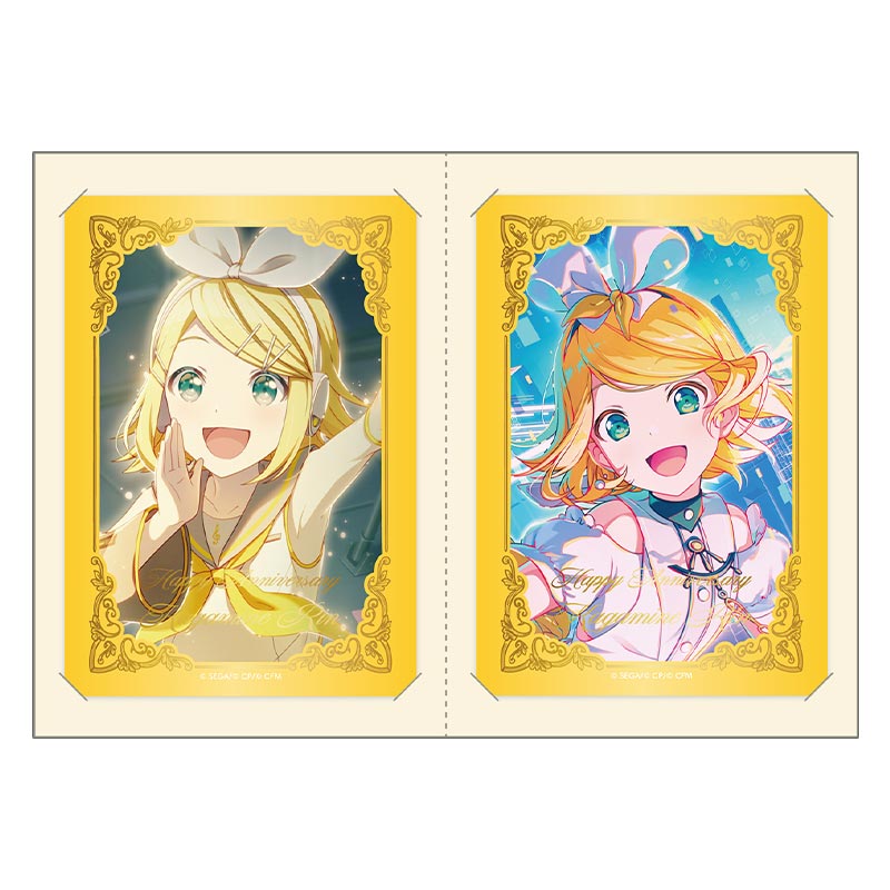 箔押しカードセット 鏡音リン Ａ