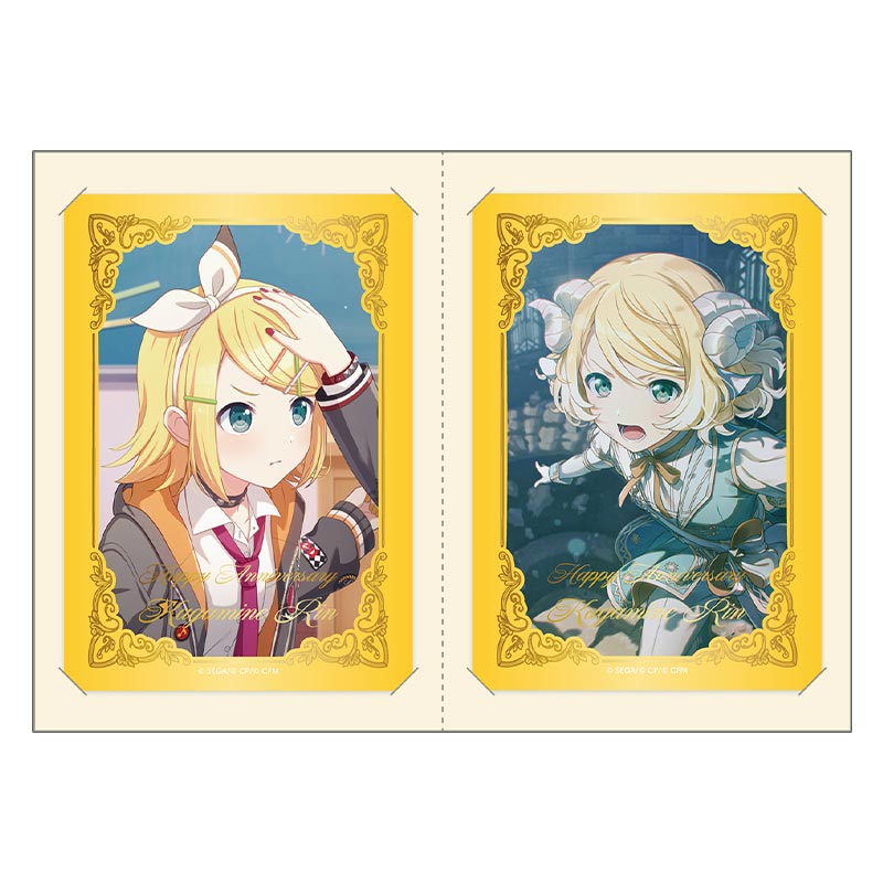 箔押しカードセット 鏡音リン C