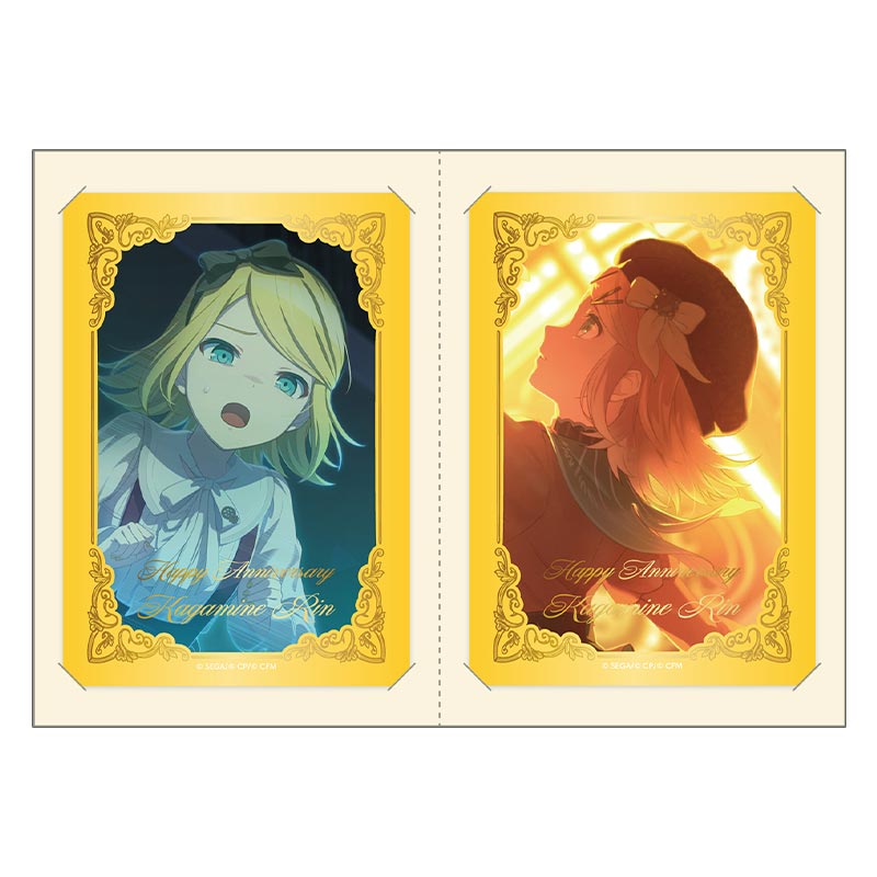 箔押しカードセット 鏡音リン E