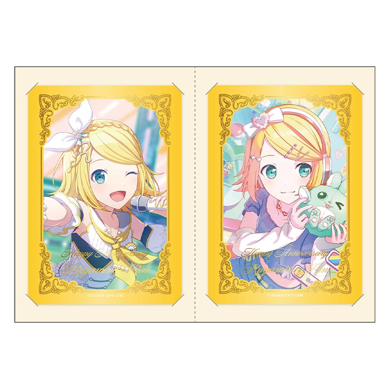 箔押しカードセット 鏡音リン F