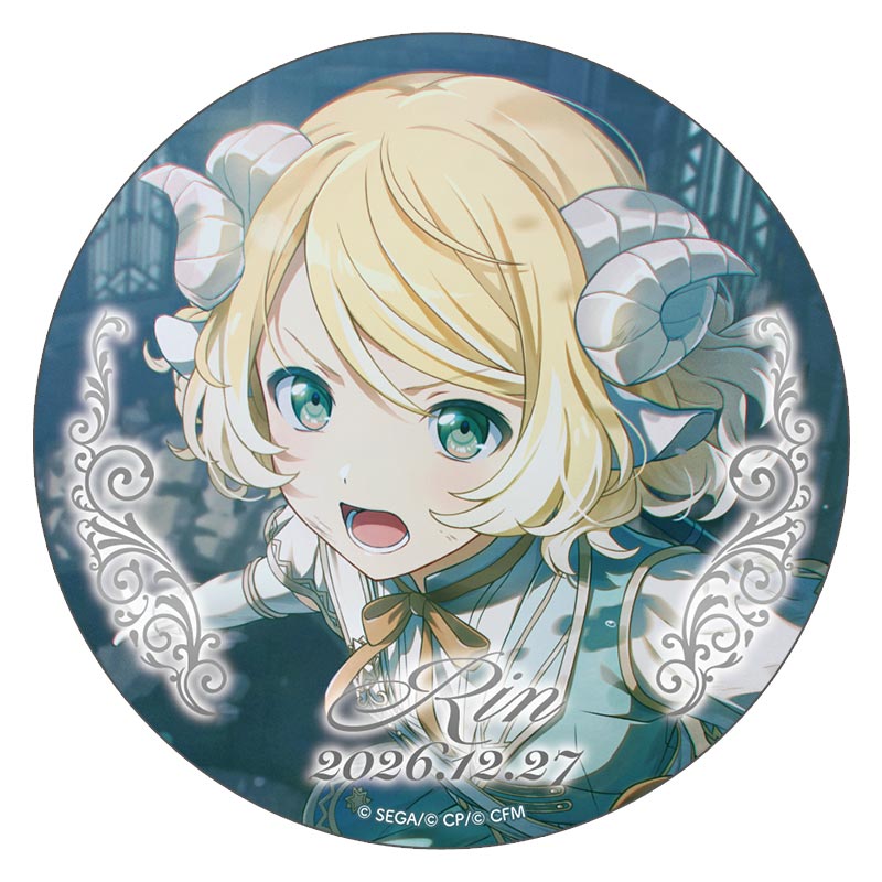 箔押し缶バッジ 鏡音リン C