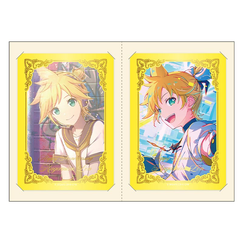 箔押しカードセット 鏡音レン Ａ