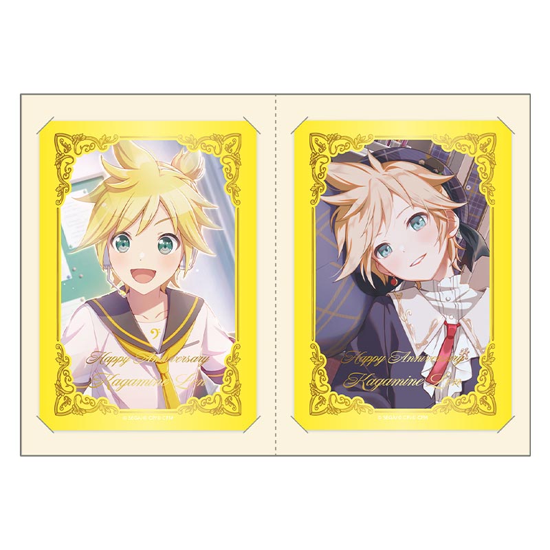 箔押しカードセット 鏡音レン B