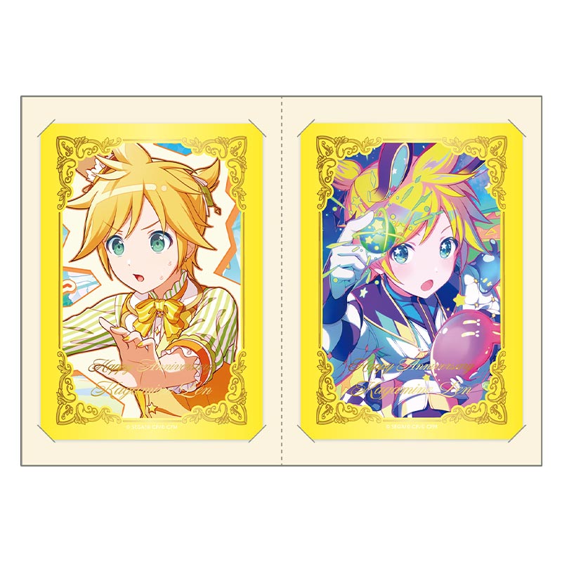 箔押しカードセット 鏡音レン D