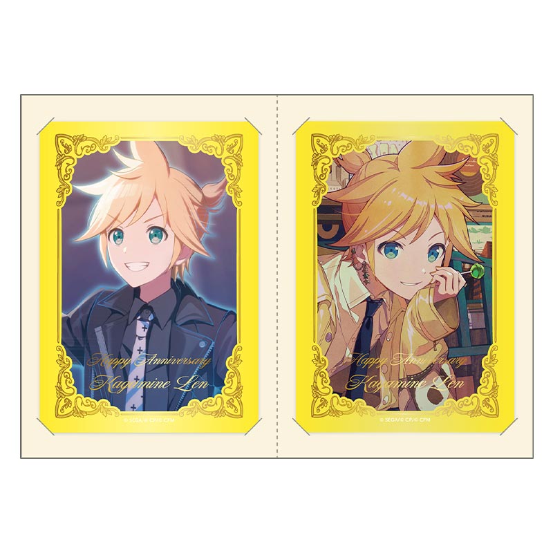 箔押しカードセット 鏡音レン E