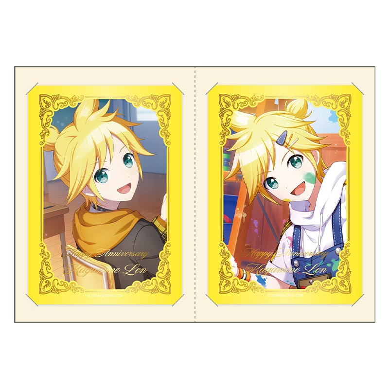 箔押しカードセット 鏡音レン G