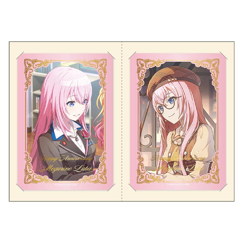 箔押しカードセット 巡音ルカ E