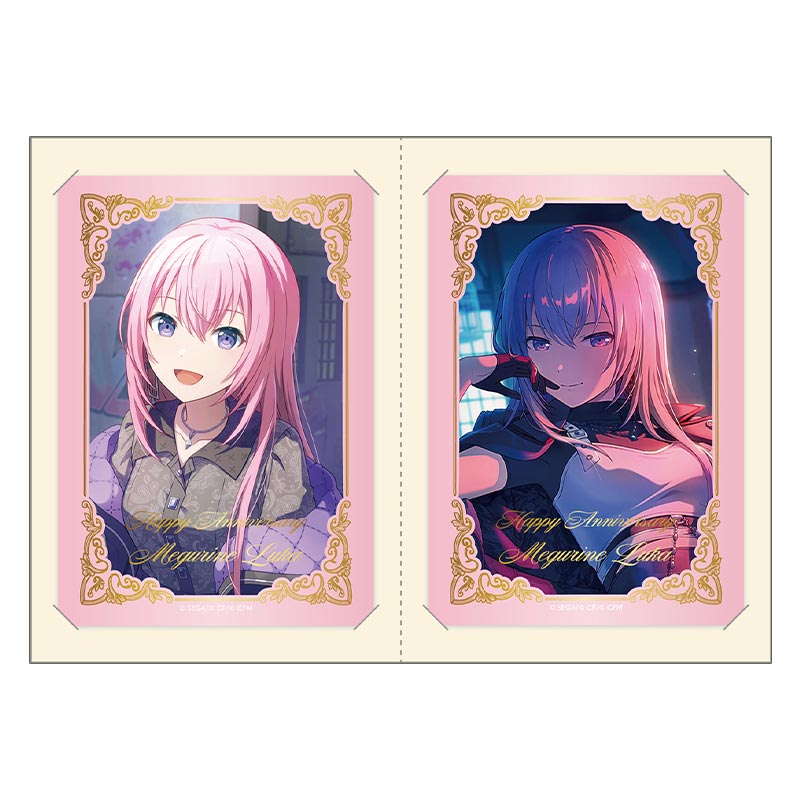 箔押しカードセット 巡音ルカ F