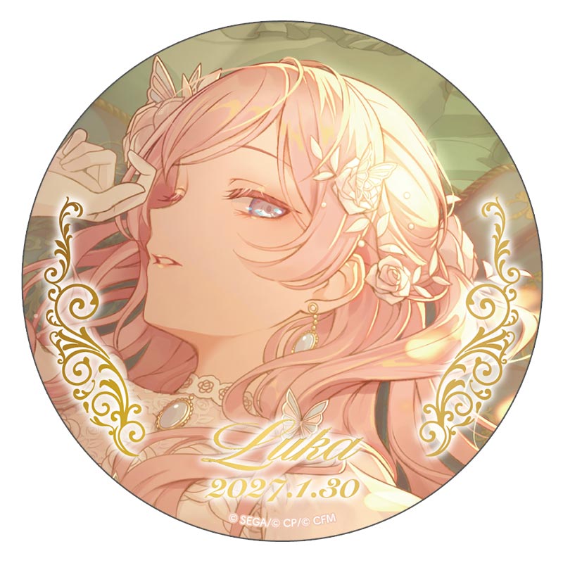 箔押し缶バッジ 巡音ルカ C