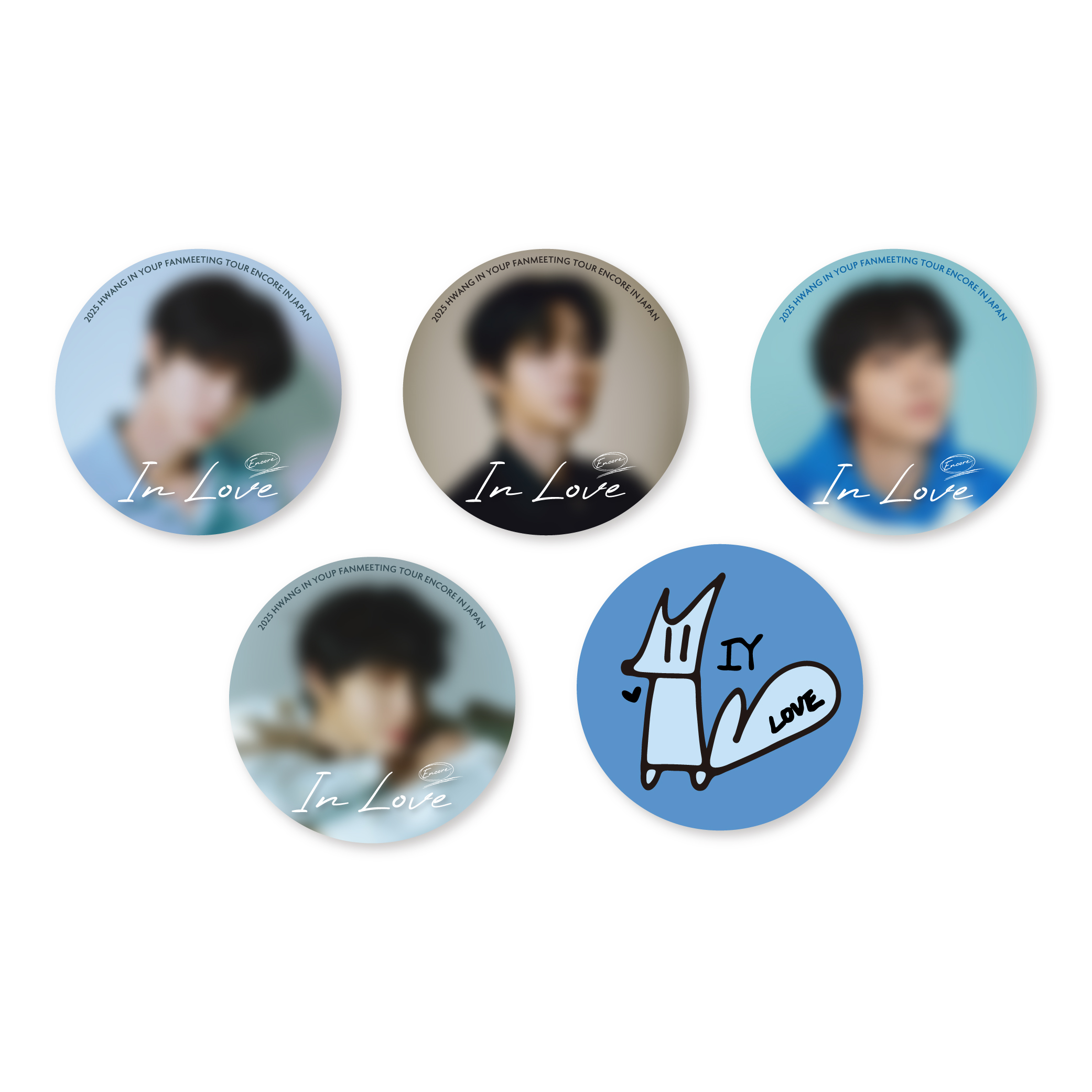 ファンイニョプ　Japan 1st fanmeeting 缶バッジ　アクスタなど HWANG IN YOUP JAPAN OFFICIAL GOODS STORE
