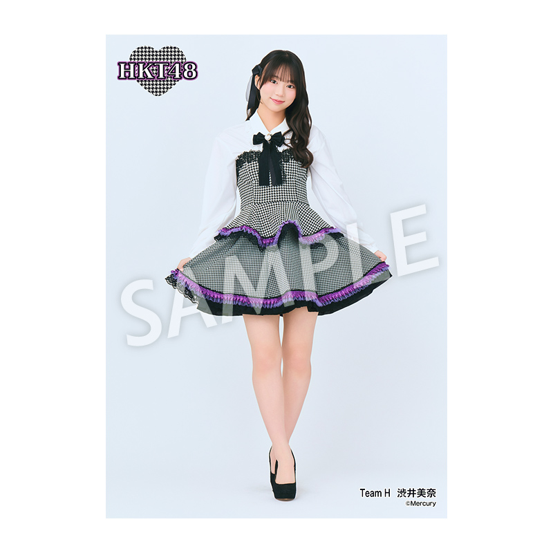 HKT48★2016 福袋★生写真★ブロマイド★9点セット② 2025年5月度 個別生写真5枚セット Vol.1 渋井 美奈 - HKT48