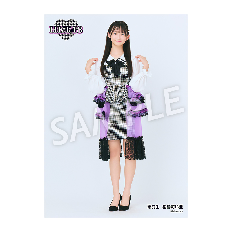 アイドルグッズ HKT48 予約商品】2025 Autumn 個別生写真5枚セット 猪島 莉玲亜