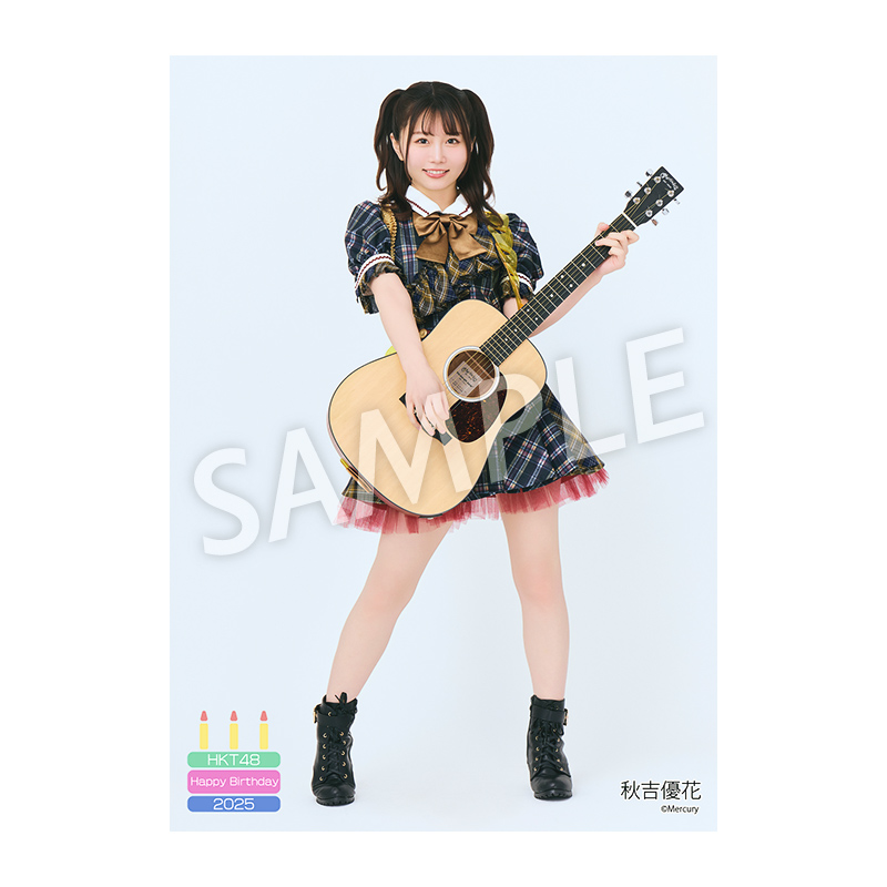 予約商品】生誕記念個別生写真5枚セット 2025年10月度 秋吉優花