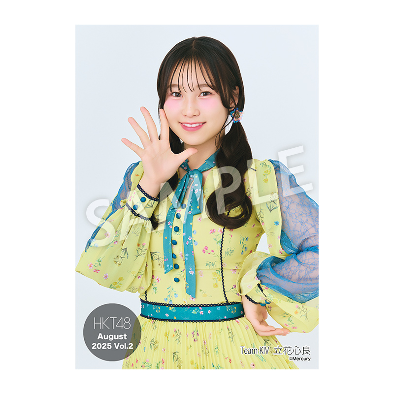200枚以上 HKT 月別 生写真 1月 2025年4月度 個別生写真5枚セット Vol.2 森﨑 冴彩 - HKT48
