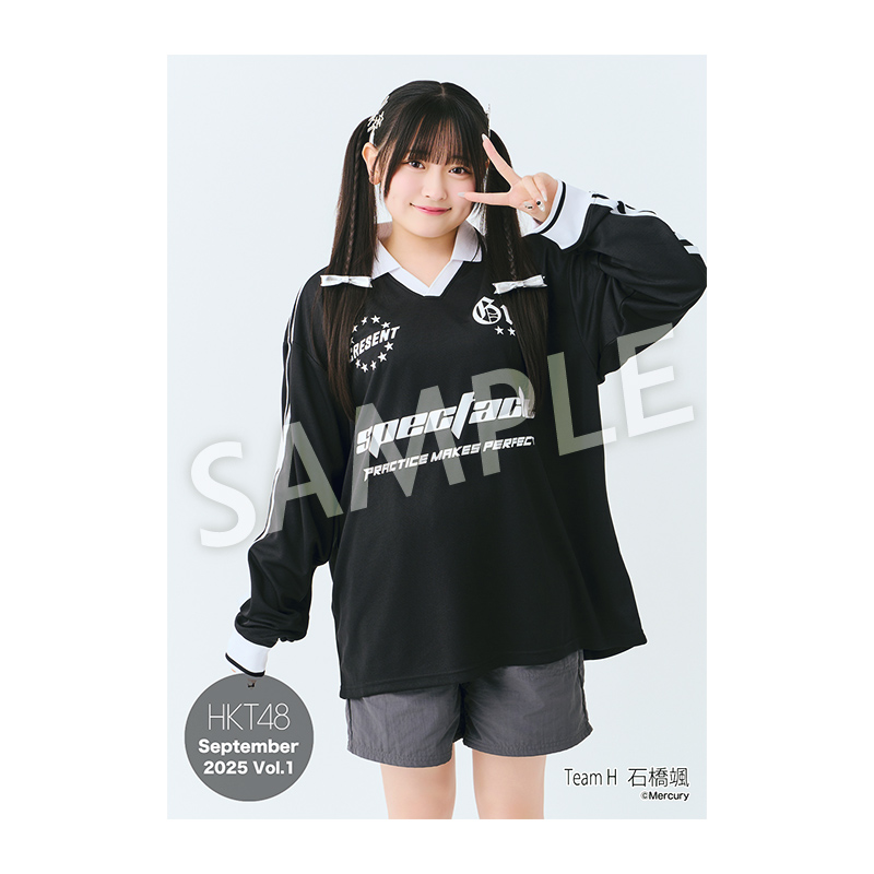 HKT48 石橋颯 生写真 ステッカー 580c49f7d9463f8948788a5b5fcdb5
