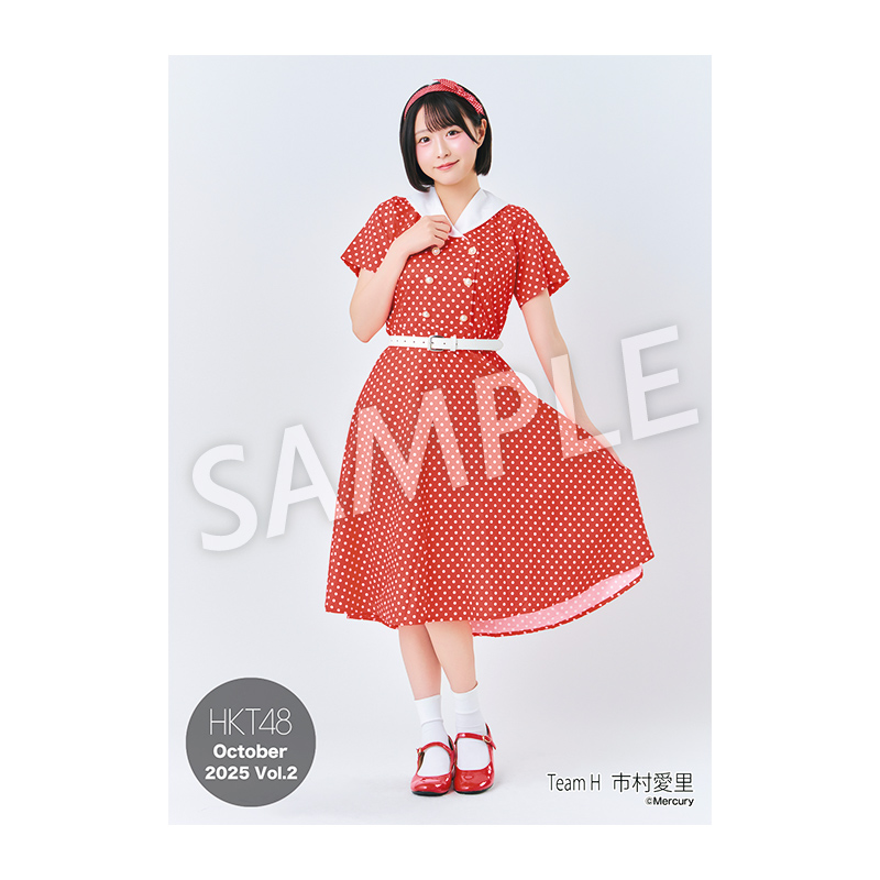 HKT48 生写真 セット 約300枚 2025年10月度 個別生写真5枚セット Vol.2 梁瀬 鈴雅 - HKT48