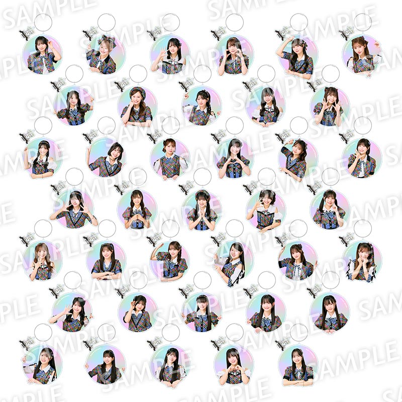 15周年記念 個別アクリルキーホルダー - HKT48 OFFICIAL GOODS STORE
