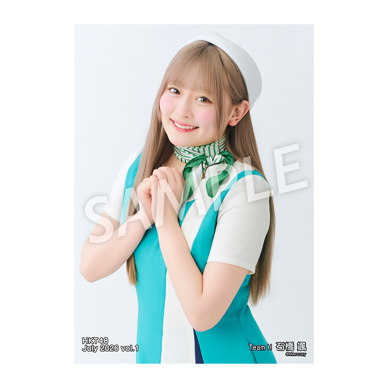 2026年7月度 個別生写真5枚セット Vol.1 石橋 颯 - HKT48 OFFICIAL