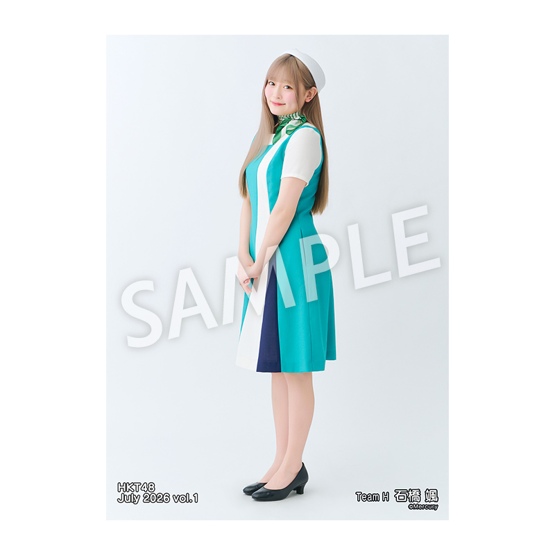 2026年7月度 個別生写真5枚セット Vol.1 石橋 颯 - HKT48 OFFICIAL