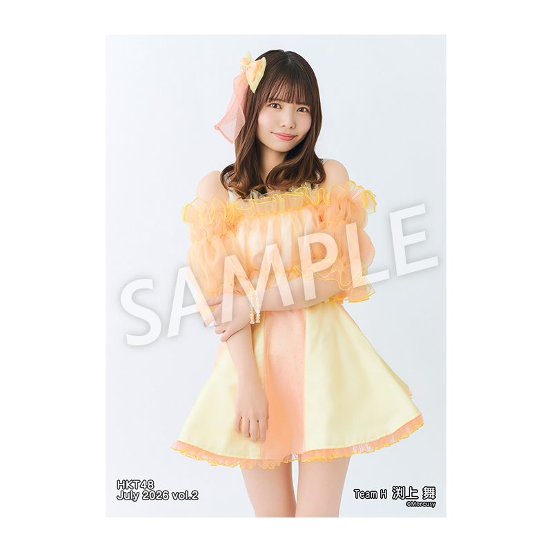 HKT48渕上舞まとめ買い 2026年7月度 個別生写真5枚セット Vol.2 渕上 舞 - HKT48 OFFICIAL