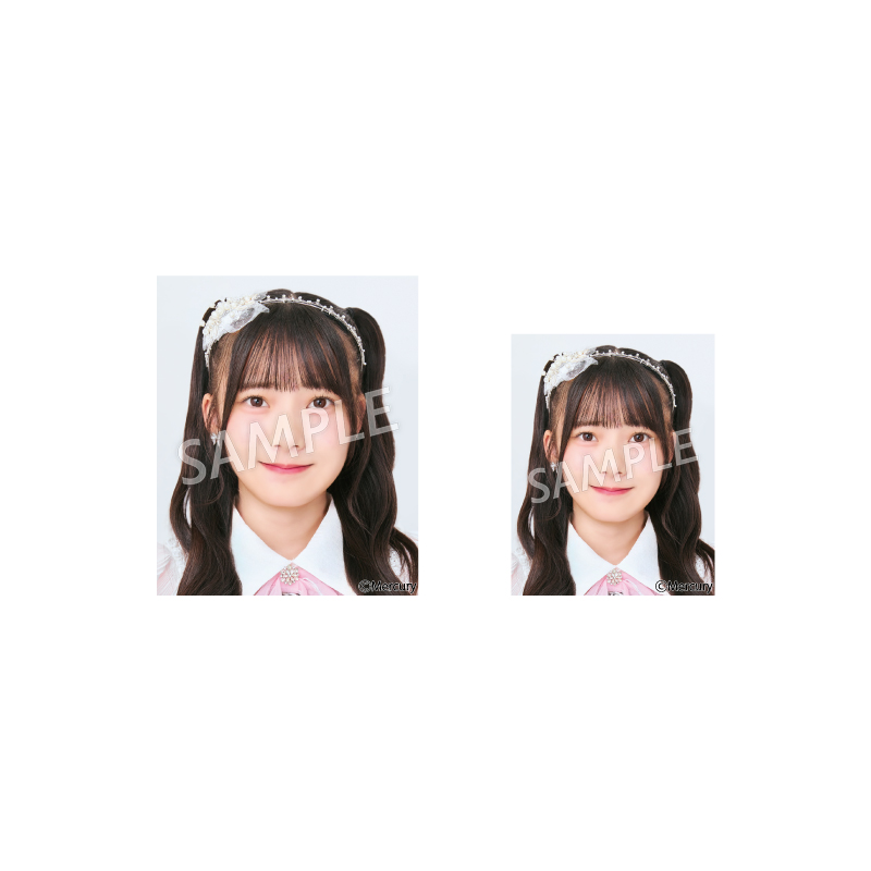 証明写真風ステッカー<br />江口 心々華