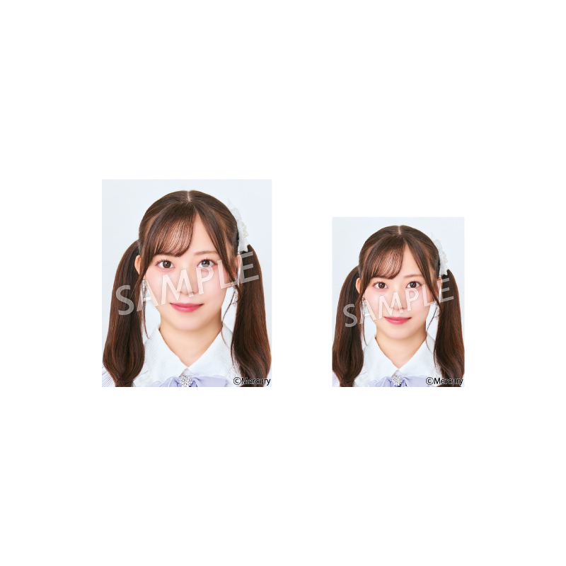 証明写真風ステッカー<br />栗山 梨奈