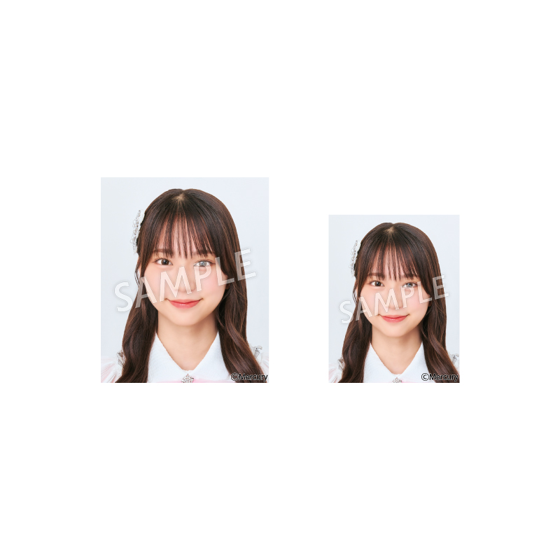 証明写真風ステッカー<br />渋井 美奈